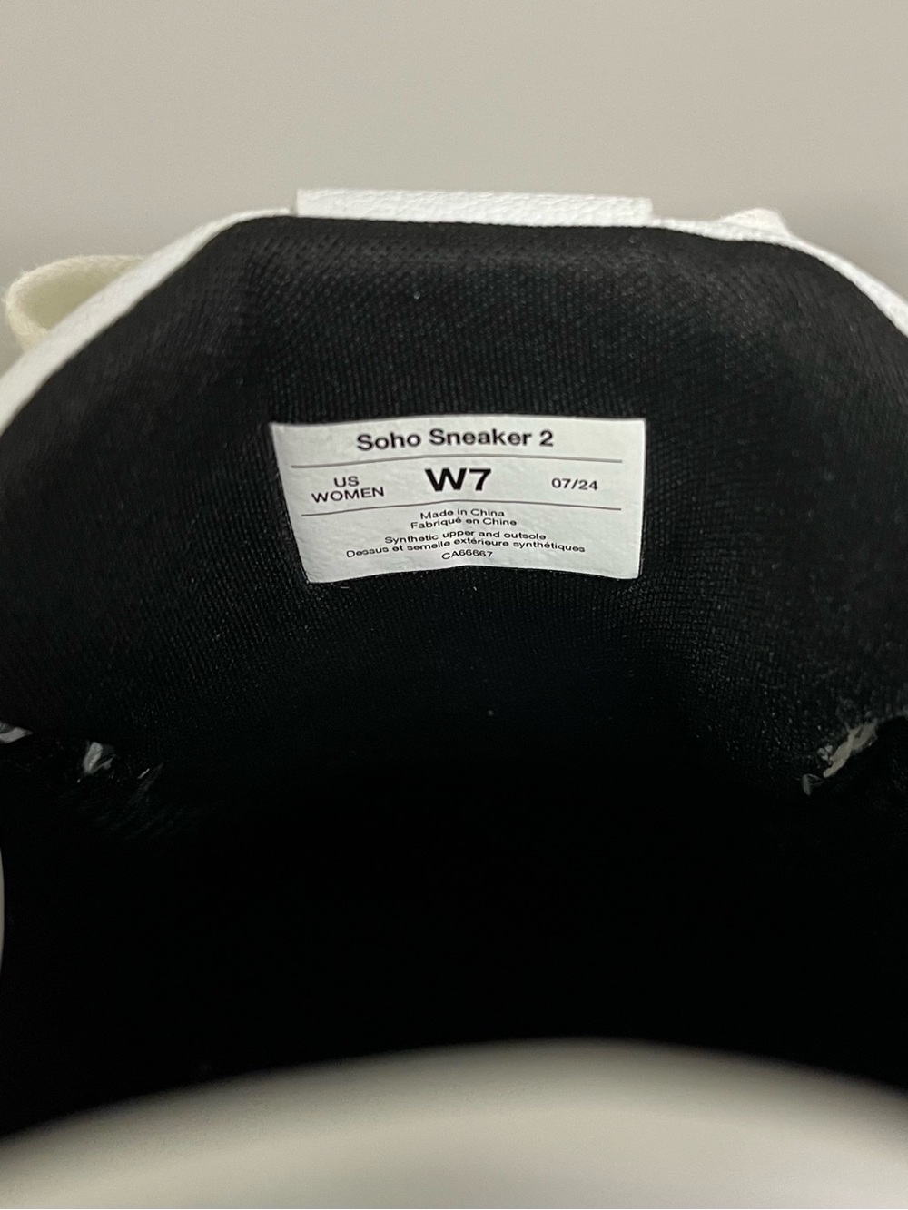 Vessi White Soho Sneaker 2 - Size 7 - Picture 8 of 9